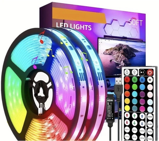 LED Strip Lights - Wirless Control - 5M Length