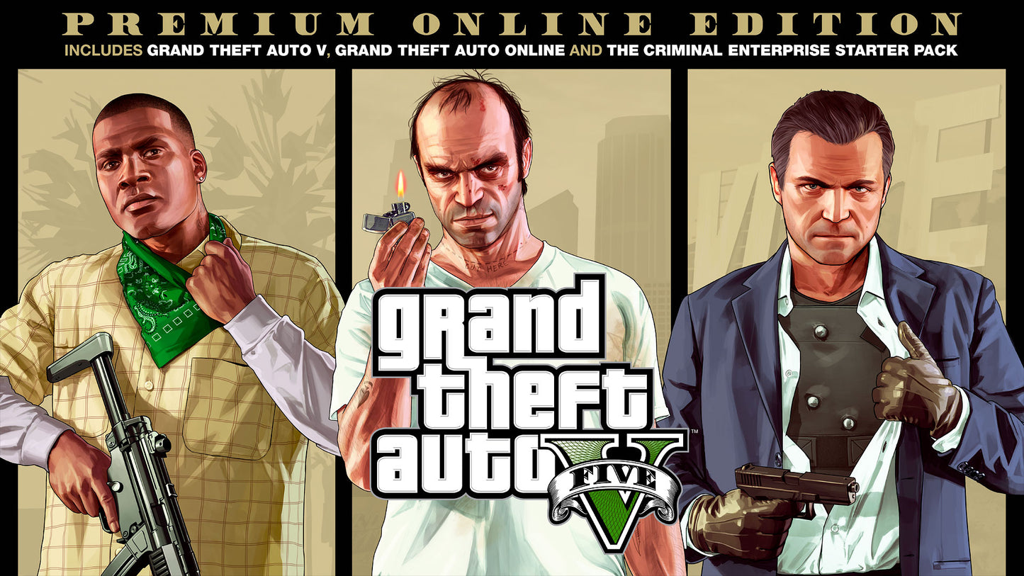 Grand Theft Auto V | Premium Online Edition (PC) - Rockstar Key - GLOBAL